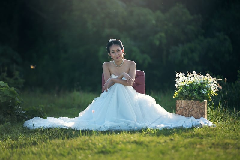 Dreamy Wedding Outfit